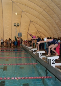 Városi úszó diákolimpia