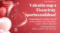 Valentin napi szaunaszeánszok a Tiszavirág Sportuszodában